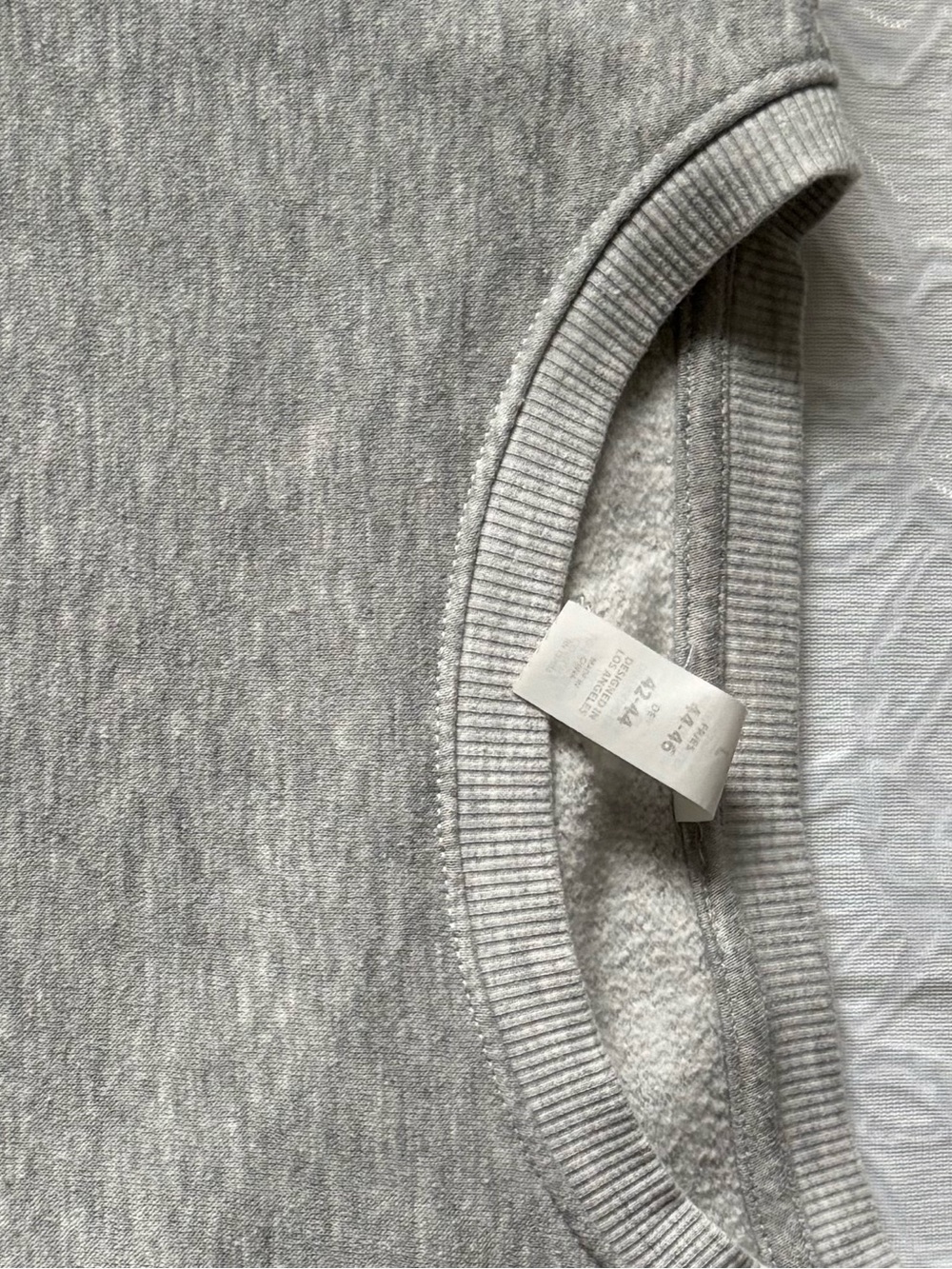 Balance Collection Women’s Crewneck Sweater - Light Gray - Picture 4 of 5